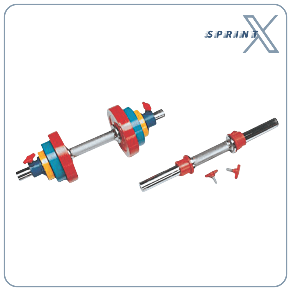 Weight Plates & Olympic Barbell Set