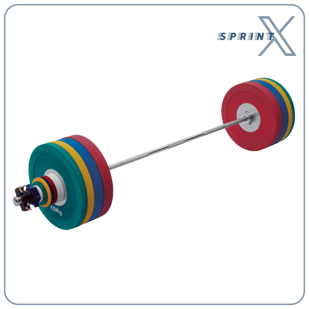 Weight Plates & Olympic Barbell Set