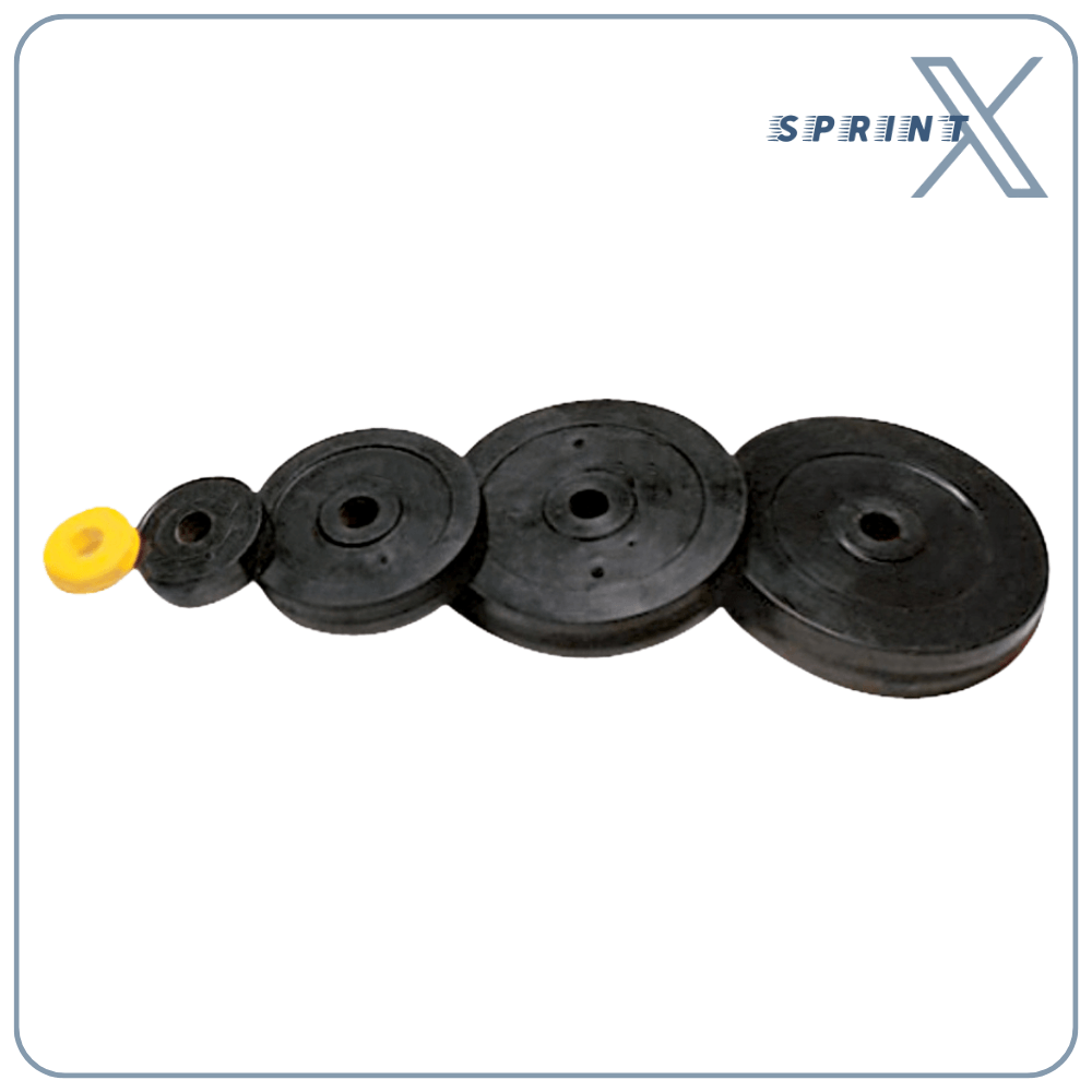 Weight Plates & Olympic Barbell Set